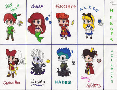 My Disney Favorites-Chibi