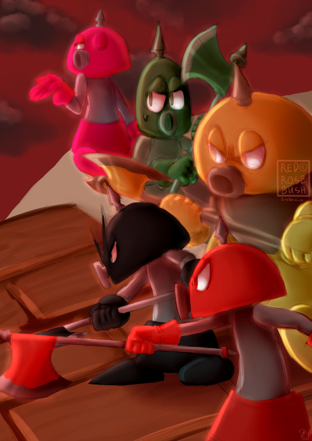 Axem Rangers Power Rangers Axem Rangers!!! by RozaliaRed on DeviantArt