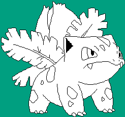 Special Ivysaur Outline