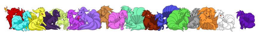 The Seventeen Elemental Ninetales