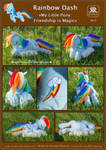 Rainbow Dash plushie by Ryoko-demon