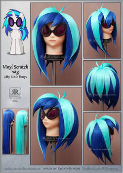 Vinyl Scratch wig