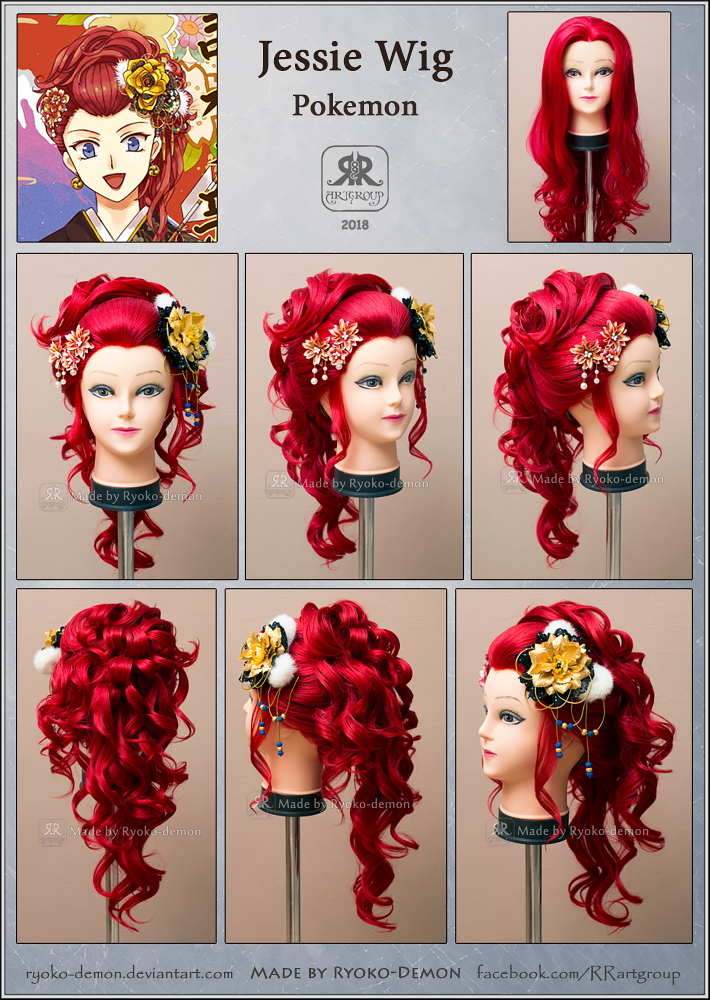 Jessie (Pokemon) Wig by Ryoko-demon