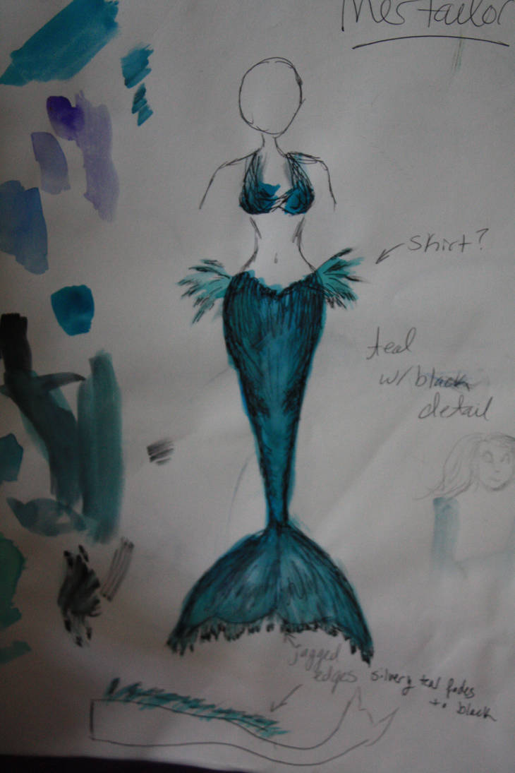 Mermaid Tail Concept by missfit1023 on DeviantArt
