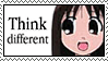 Think Different stamp by EduNiKi