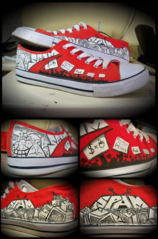 Spam custom converse