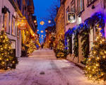 Quebec City - Petit Champlain - Christmas - 03 by GiardQatar