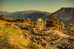 Greece - Delphi - Tholos - 03