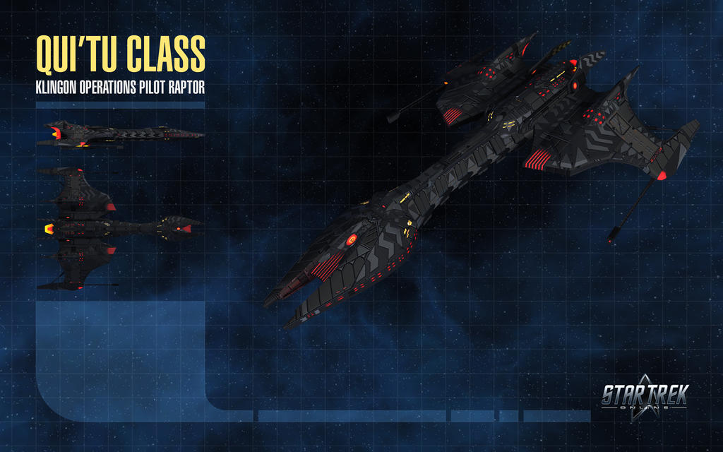 Qui'Tu Class Starship for Star Trek Online