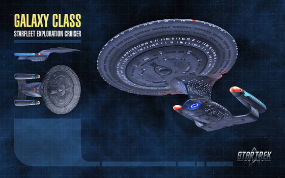 Galaxy Class Starship for Star Trek Online