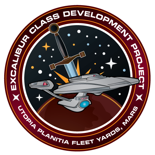 Starfleet Patch - Excalibur Class Development