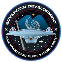 Starfleet Patch - Sovereign Class Development