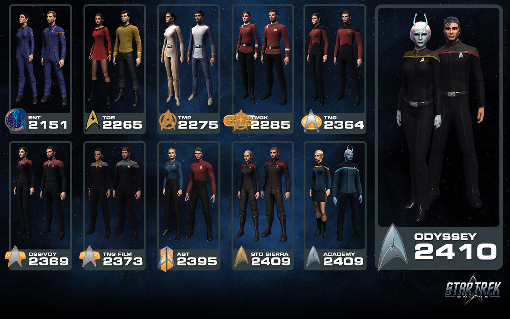 Star Trek Online - Starfleet Uniform Heritage