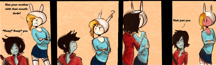 Fionna marshall lee comic strip