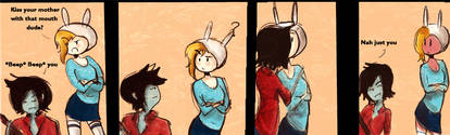 Fionna marshall lee comic strip