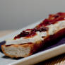 Baguette with Brie and Red Onion Relish