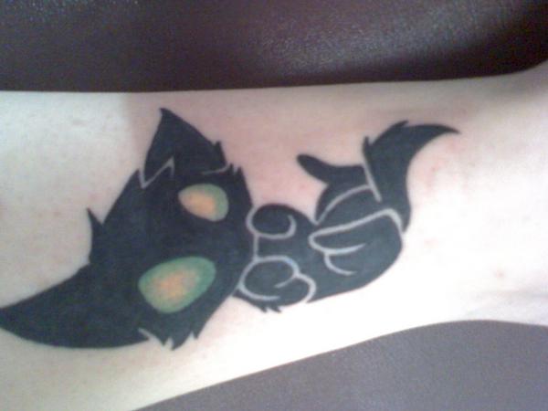 kitty tattoo