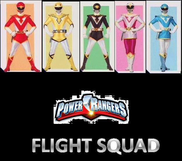 Power Ramgers Flight Squad