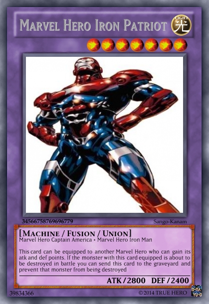 Marvel Hero Iron Patriot