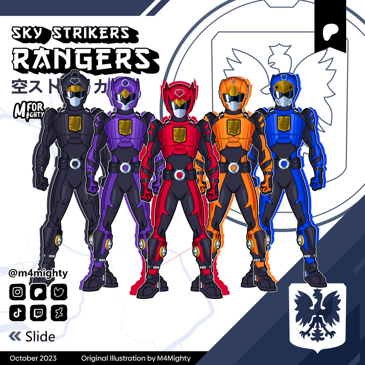 Power Rangers Sky Strikers by M for Mighty by MegaElekid947 on DeviantArt