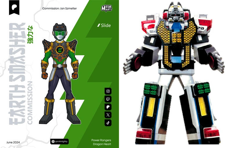 Earth Smasher Ranger! (Legacy)By M4Mighty by MegaElekid947 on DeviantArt