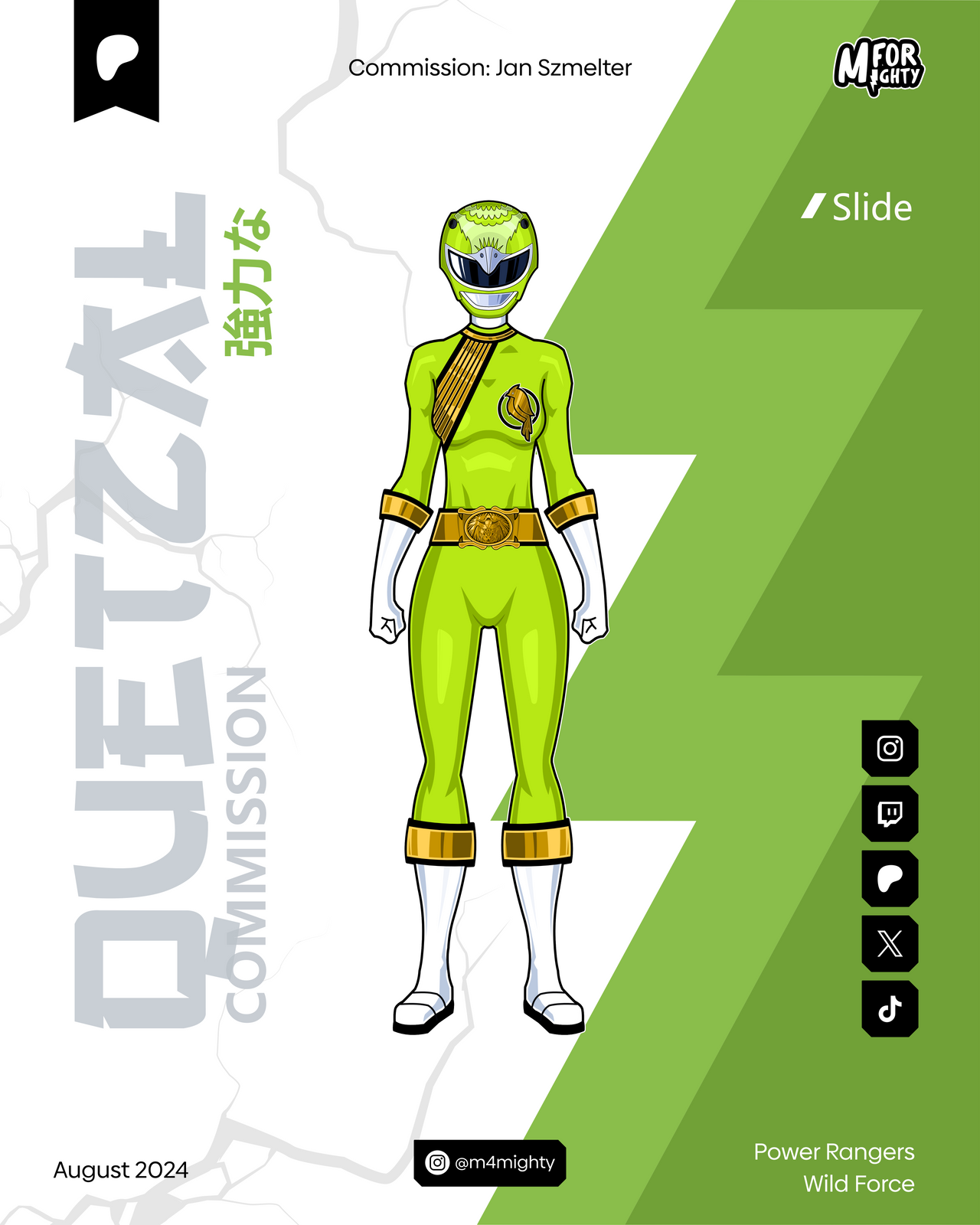 Wild Force Quetzal Ranger By M4MIGHTY by MegaElekid947 on DeviantArt