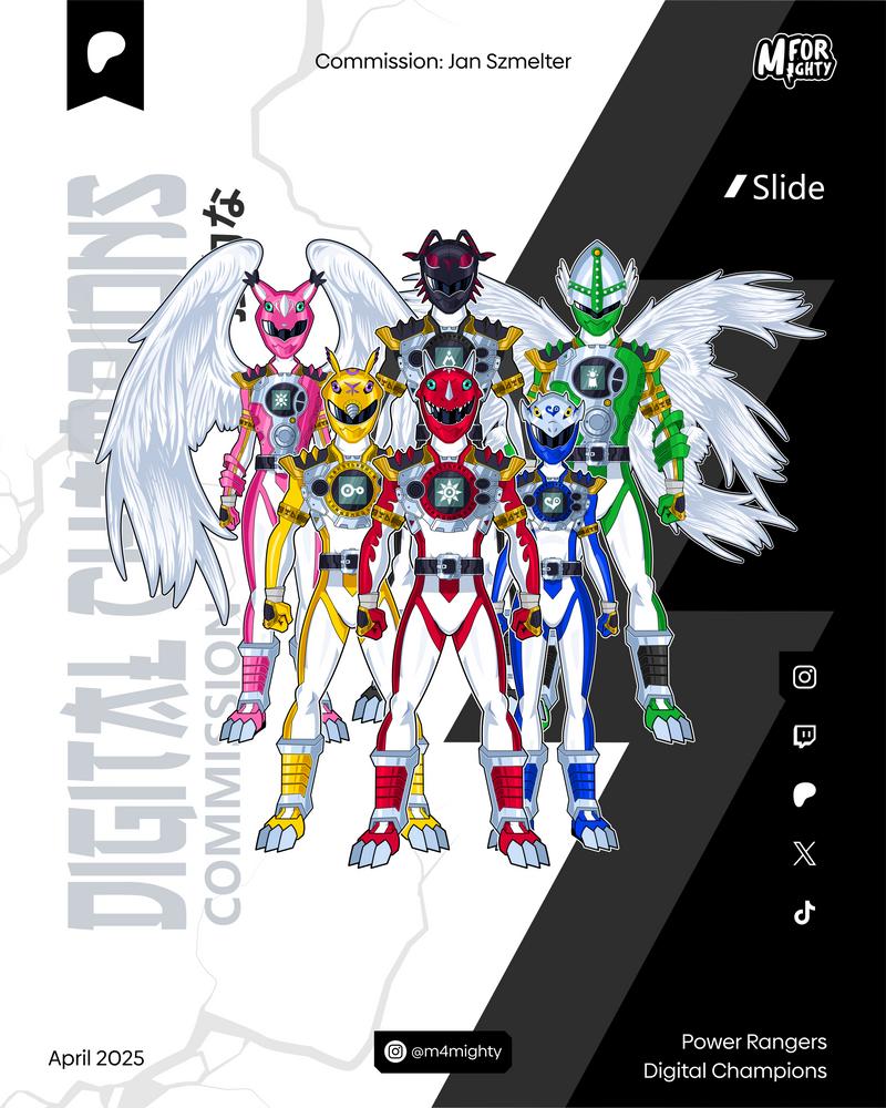 Power Rangers Digital Champions by M4Mighty by MegaElekid947 on DeviantArt
