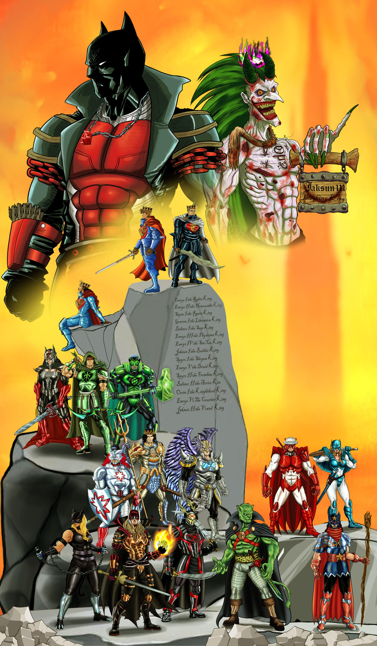 The Justice League Of Albion! by nic011