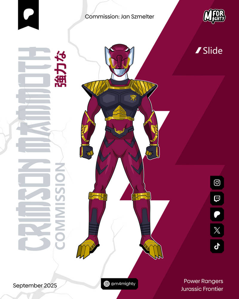 Crimson Mammoth Ranger by M4Mighty by MegaElekid947 on DeviantArt