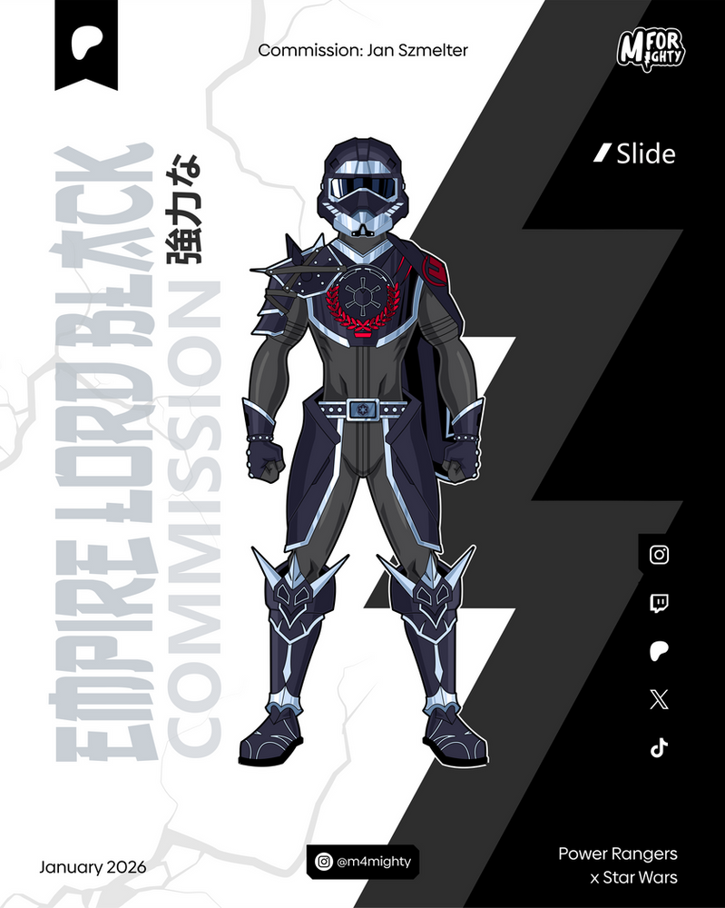 Black Empire Lord Ranger 1 by M4Mighty by MegaElekid947 on DeviantArt