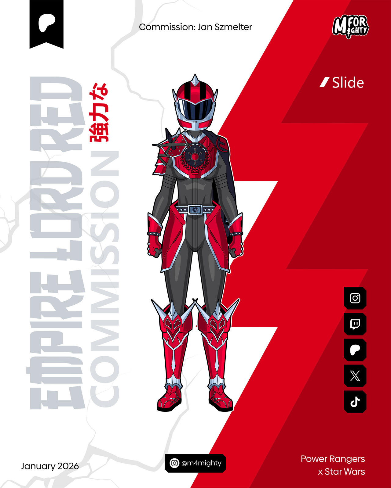 Red Empire Lord Ranger 1 by M4Mighty by MegaElekid947 on DeviantArt