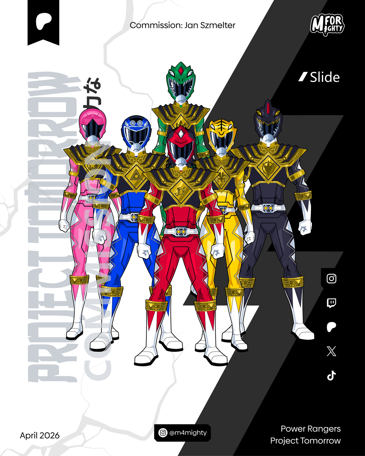 Power Rangers Jdf Rangers Power Rangers Project Tomorrow (JDF Tribute team) by MegaElekid947 on ...