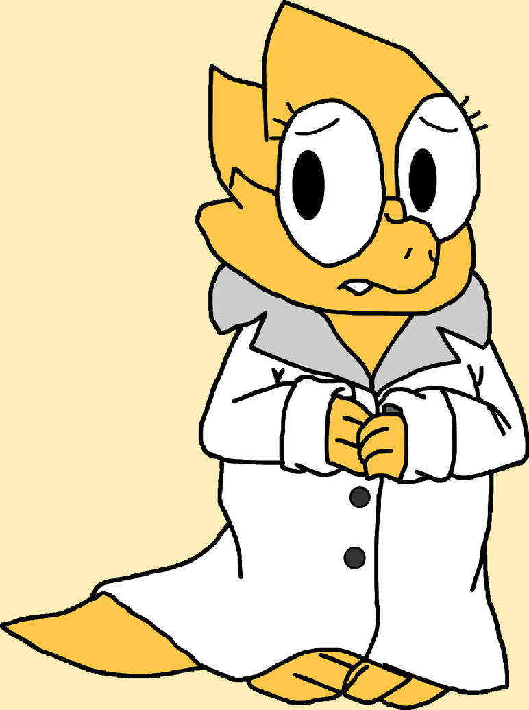 (undertale)Alphys by MEGANIME2000X on DeviantArt