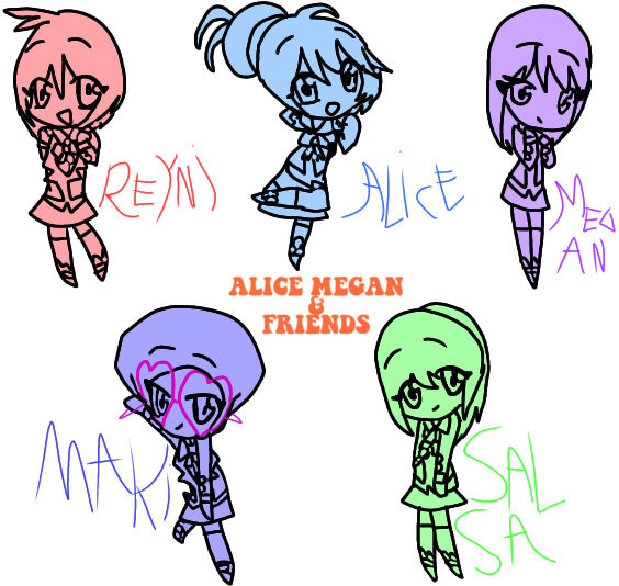 AMF Girls by maruka2919 on DeviantArt