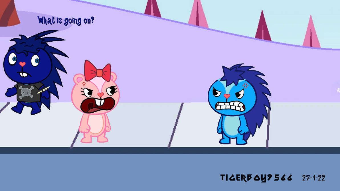 HTF Request 6: The Argument by DaRetroGuy on DeviantArt