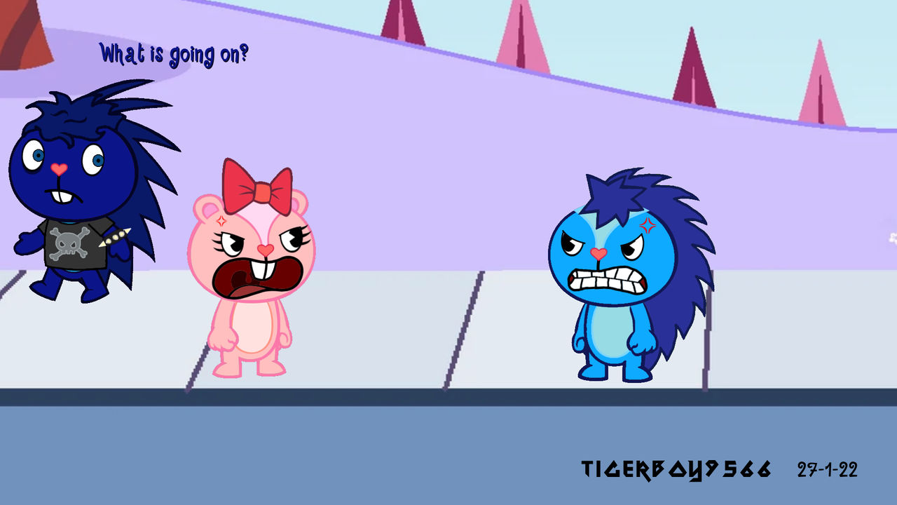 HTF Request 6: The Argument by DaRetroGuy on DeviantArt