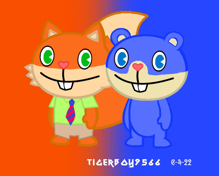 Art Trade - HTF: Boomer 'n Nick Wilde in HTF Style by DaRetroGuy on ...