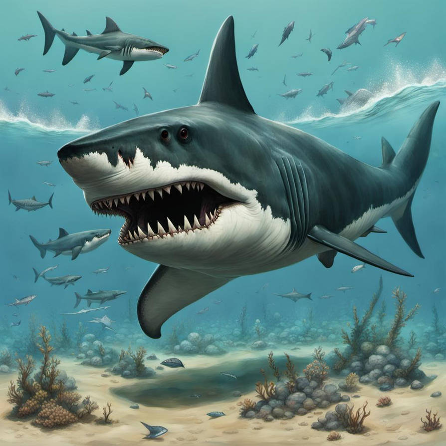 Megalodon by Kaijuking94 on DeviantArt