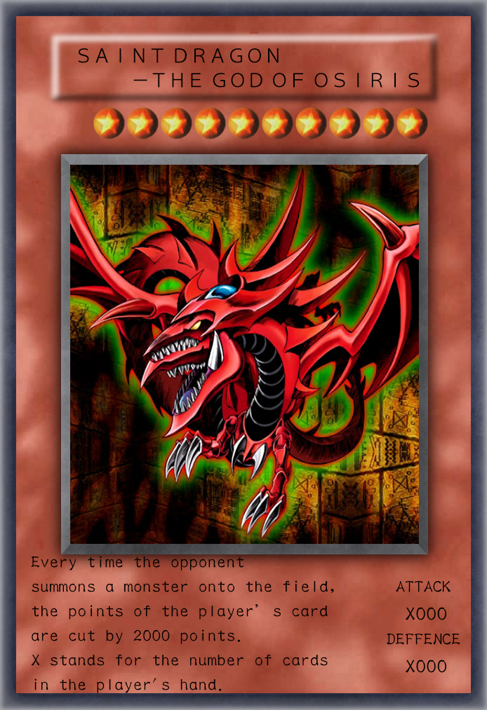 Slifer the Sky Dragon (Anime) by AuronRed on DeviantArt