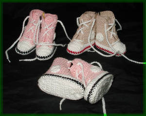 Crochet Shoes Magnets