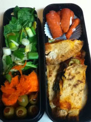 Pizza Pocket Bento