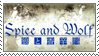 Spice and Wolf Stamp II by Krisderp