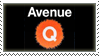 Avenue Q Stamp