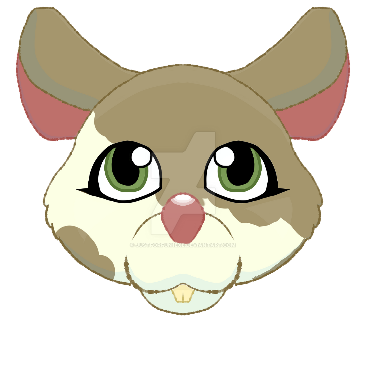 Rat front by justForFun1exe on DeviantArt