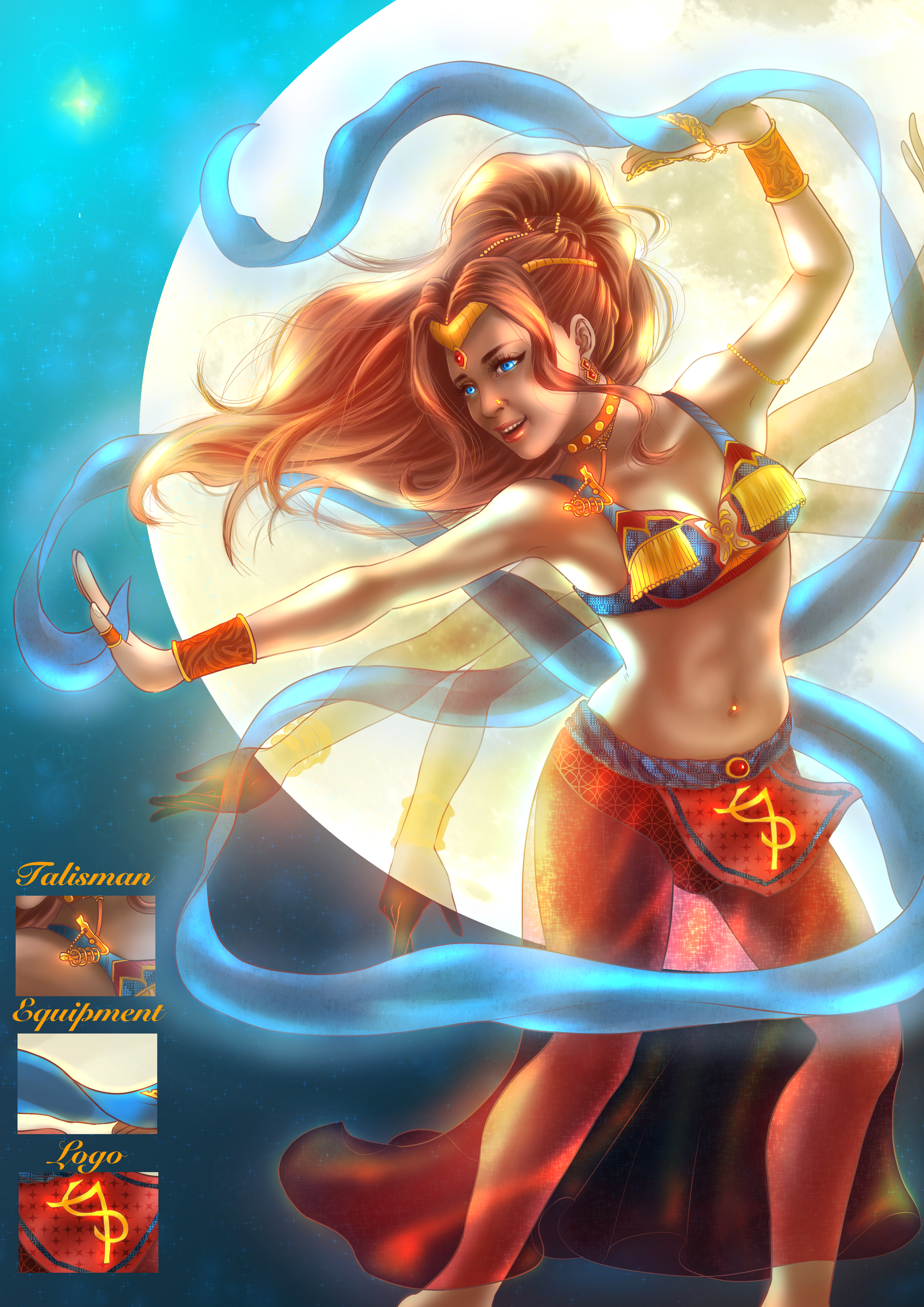 Deberiti the Arcane Moonlight Belly-Dancer