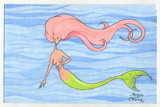 Pink Mermaid.