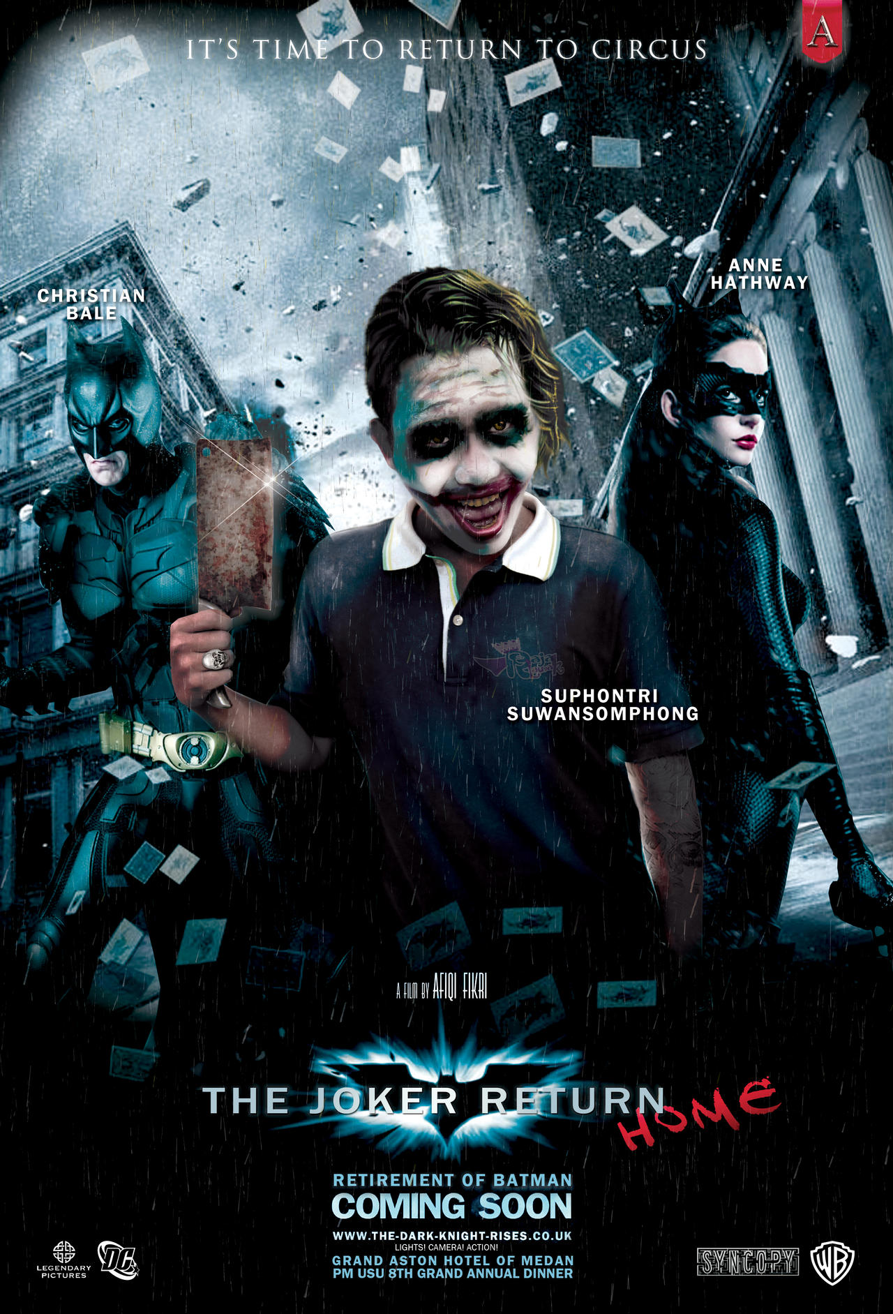 Poster Parody: The Joker Return HOME