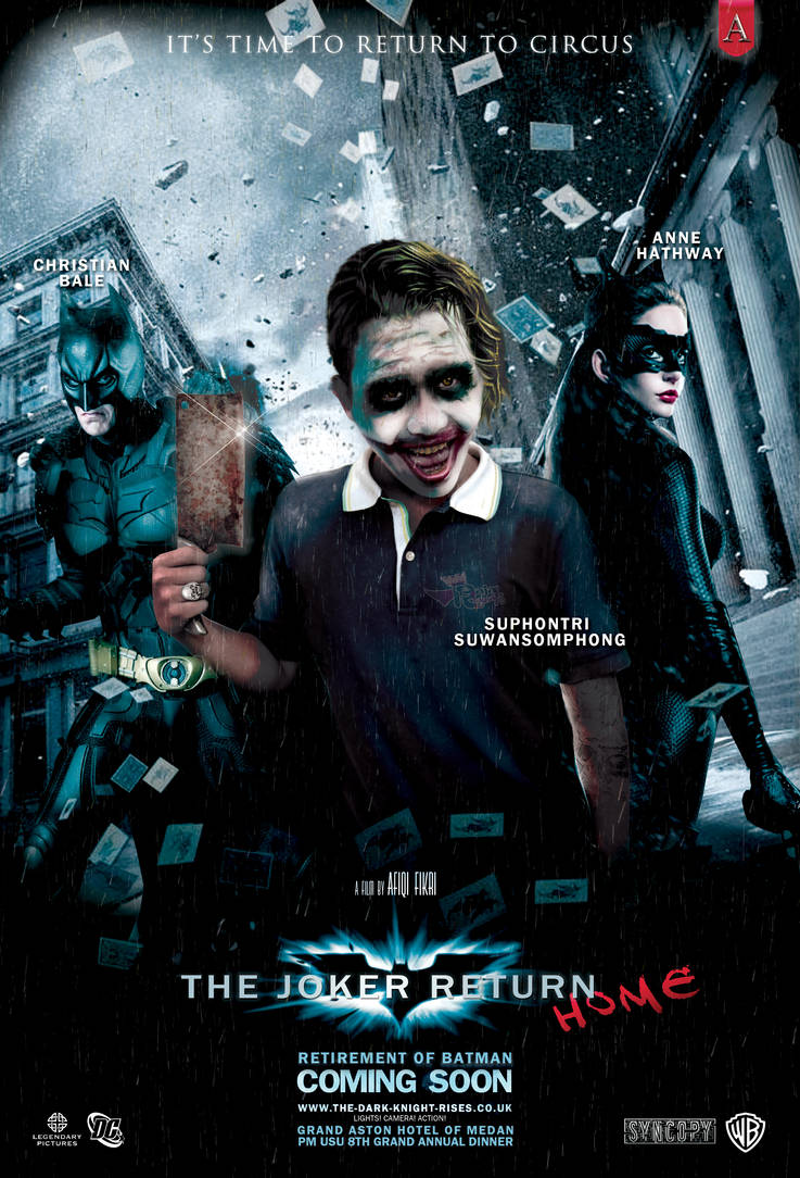 Poster Parody: The Joker Return HOME by Afiqi