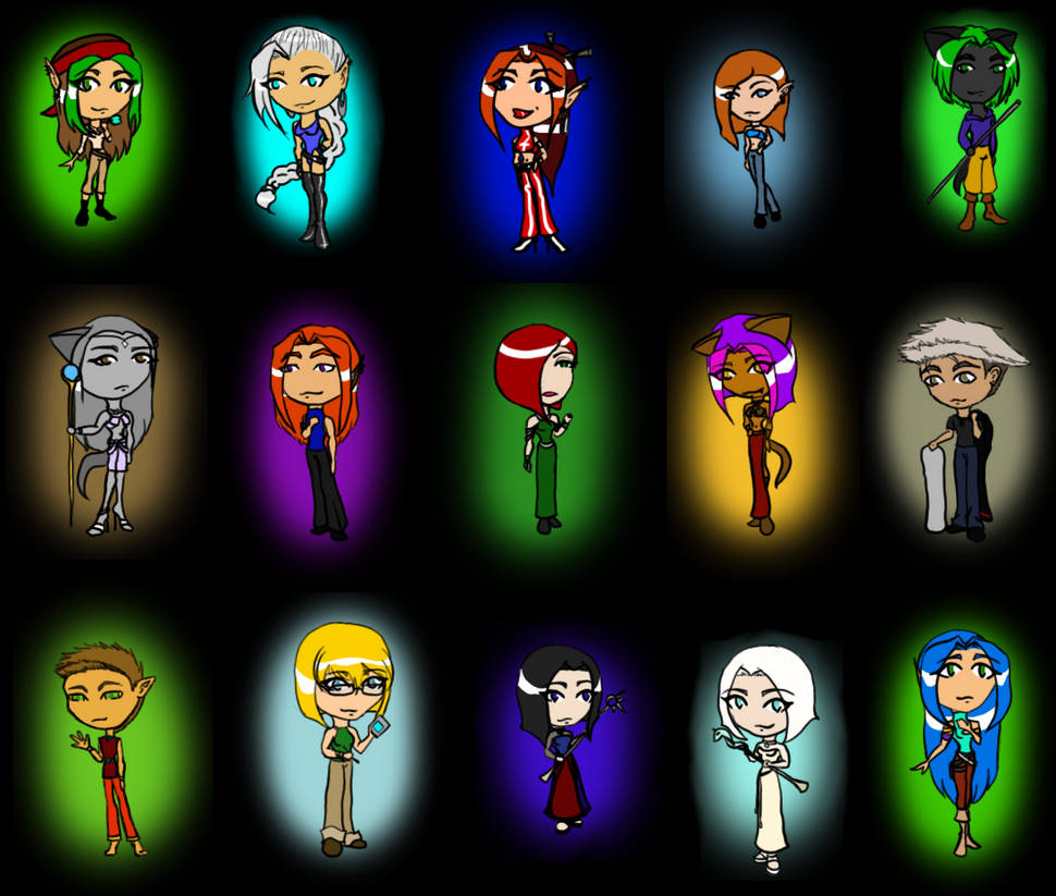 My Chars by kimikochan96 on DeviantArt