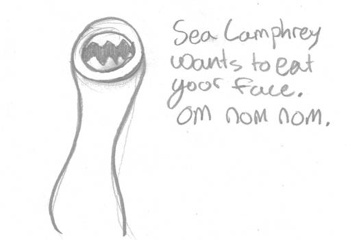 Lamprey loves you...